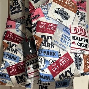 Ivy Park Multicolor Icy Park puffy scarf/wrap